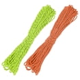 thumbnail image 1 of Uxcell Cuerda Reflectante de 2 MM 66FT para Camping [2PCS] - Cuerda de 3 Hebras para Tiendas de Camping y Lonjas [Verde Fluorescente, Naranja], 1 of 7