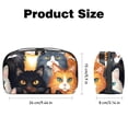 thumbnail image 5 of Cat Portable Oxford Cloth Waterproof Charger Case and Electronic Travel Case Organizer, Small Outdoor Storage Box for PC Case - 5.9x9.44x3.14 in., 5 of 6