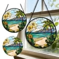 thumbnail image 2 of Stained Glass Window Hanging Decorative For Home Interior Ornament, 2 of 6