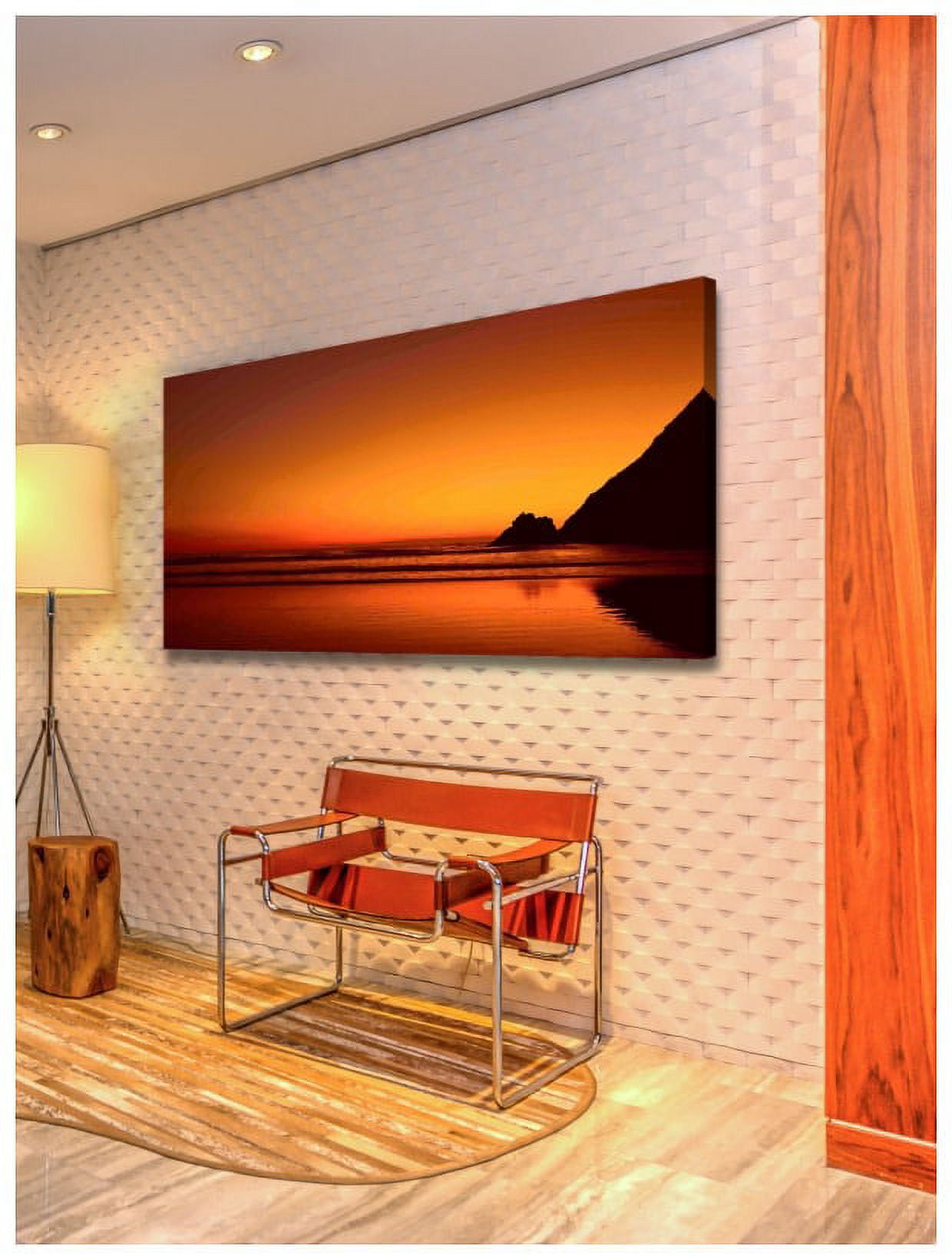 Marmont Hill Inc Marmont Hill - Sundown Serenity Painting Print on Canvas - Multi-color