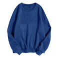 thumbnail image 4 of Goodeals Women's Love Graphic Sweatshirt Love Heart Valentines Day Sweatshirt Sweater Pullover Cute Funny Gifts Clothes for Teen Girls(Blue,L)Clearance, 4 of 4