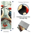 thumbnail image 4 of Woodpecker Yoga Mat Towel with Storage Bag, 72.8"x26.8" - Suitable for Yoga, Pilates, Fitness, Gym Towels, Yoga Towel, 4 of 6