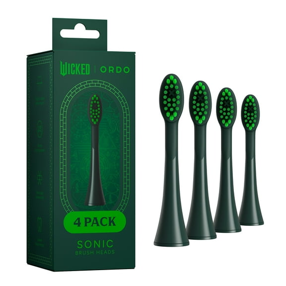 Ordo Sonic Brush Heads - Wicked Elphaba - Sonic Lite - 4 Pack