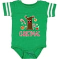 thumbnail image 3 of Inktastic 1st Christmas Reindeer Boys or Girls Baby Bodysuit, 3 of 5