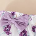 thumbnail image 5 of CAUYDY Preemie Girls Going Home Outfit Baby Girl Long Sleeve Bodysuit Set Newborn Fall Winter Clothes Infant Romper 0 3 6 9 Months 1T 2T Sizes 0-3 Months,Light Purple, 5 of 9