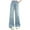 N05 Blue, variant on Girls Wide Leg Jeans Baggy Bow Embroidery High Elastic Waist Denim Pants Cute Y2K Trendy Tween Streetwear 8-16Y Cargo Jeans For Girls Size 10-12 Cute Clothes For Girls 10-12 Preppy