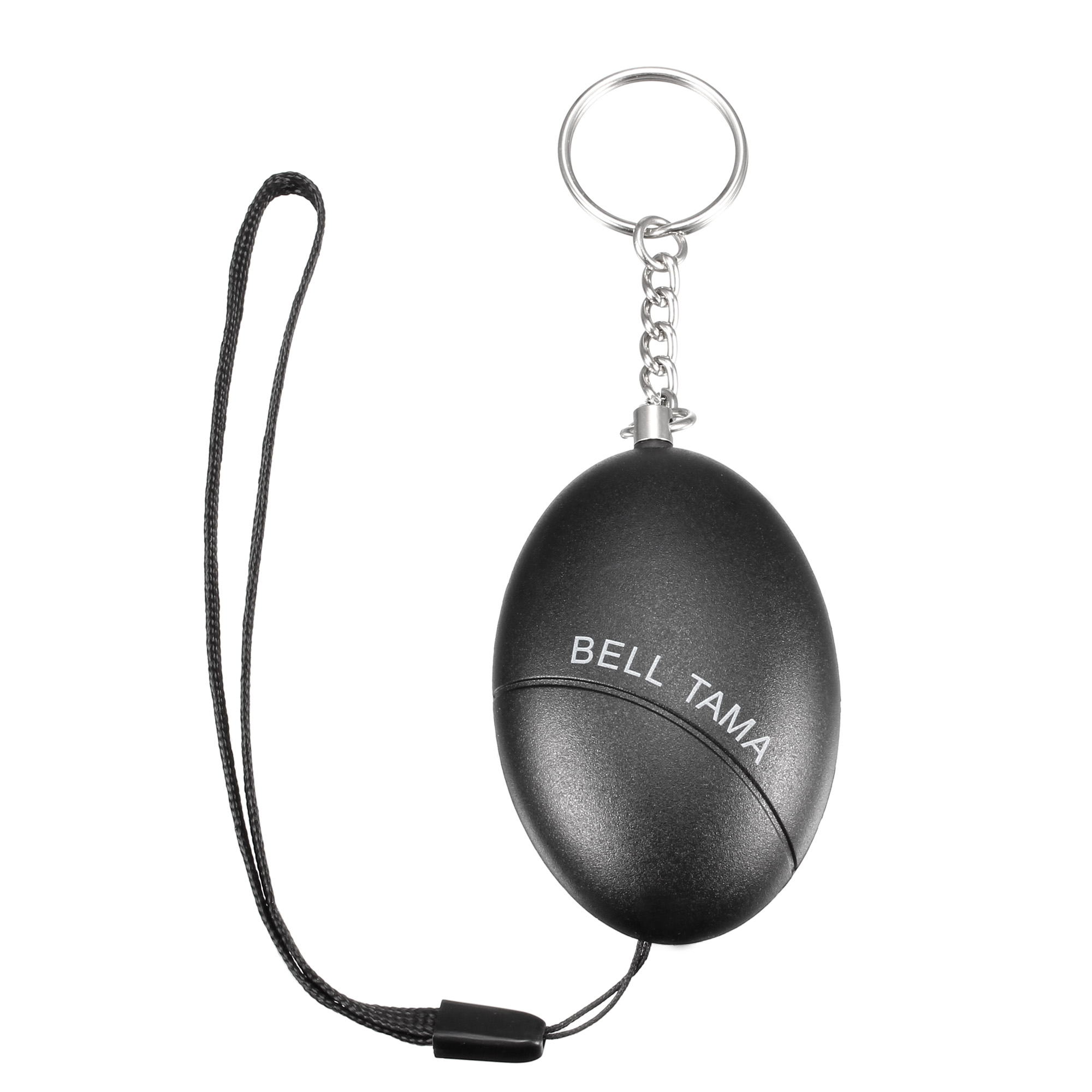 Personal Alarm 120db Personal Safesound Security Alarm Keychain Black