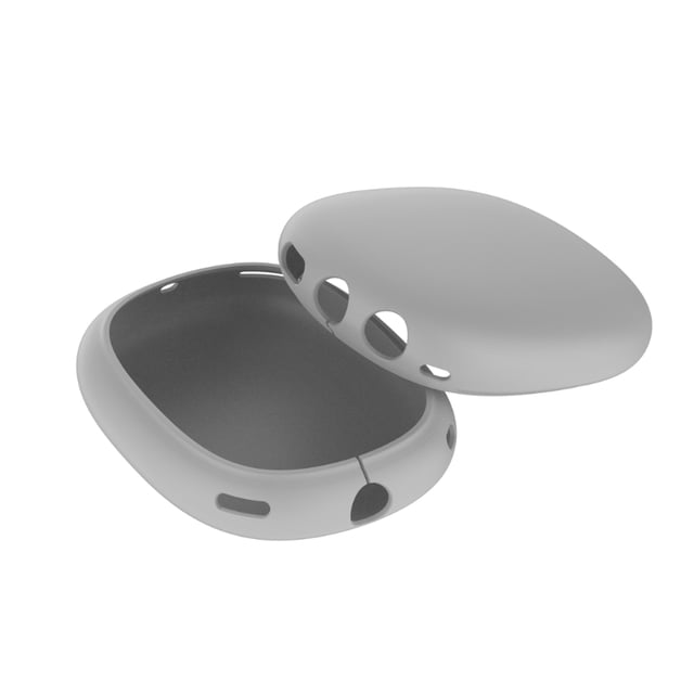 Transparent Soft Silicone Cover Earphone Protector Sleeve Case Protective Shell For Airpods max Headphones Headset Gray