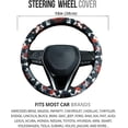thumbnail image 6 of Vintage Flowers Steering Wheel Cover Auto Steering Wheel Protector, Anti-Slip, Breathable, Absorbing Sweat, Universal Car Accessories 14.5–15 inch,Fit for Most Car, Trucks, SUV, 6 of 10
