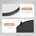 thumbnail image 3 of Miroir de Maquillage Miroir de Meuble-Lavabo Miroir Rond Multifonction Suspendu pour Chambre, 3 of 8