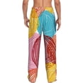 thumbnail image 3 of Xecao Colorful Wool Balls Men's Straight Lounge Pajama Pants: The Ultimate in Comfortable Sleepwear, 3 of 9