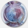 thumbnail image 1 of Designart 'violet à Partir de I' Géométrique Cercle en Métal Art Mural - Disque de 36, 1 of 5