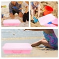 thumbnail image 4 of HEALEEP 2Set Handheld Sand Tray in White for Easy to Clean Kids Outdoor Fun, 4 of 4