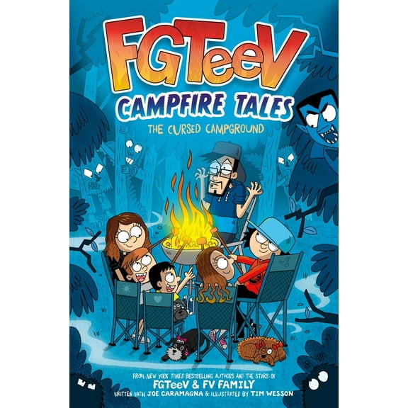 Pre-Owned Fgteev Campfire Tales #1: The Cursed Campground (Hardcover) 0063349434 9780063349438