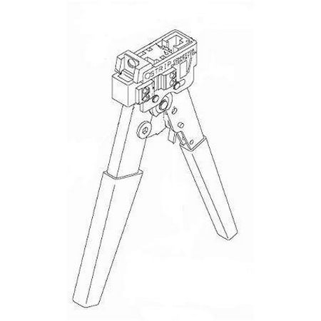 

2-231652-1 MOD PLUG HAND TOOL ASSY W/DIE BLACK