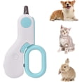 thumbnail image 2 of Cortaúñas y cortaúñas para gatos, cortaúñas con luz LED para perros y gatos, tijeras de uñas para perros y gatos con cierre de seguridad para gatitos, perros pequeños, 2 of 5