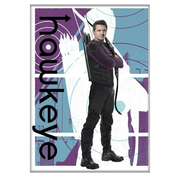 Marvel Studios Hawkeye Series Character Standing Pose Portrait Magnet