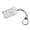 Transparent 2 holes, variant on Keyboard Keychain Tester for Switches Tester Switches Sampler for Different Keycaps on Mechanical keyboards