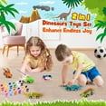 thumbnail image 2 of Dinosaur Toy Pull Back Cars, Dinosaur Painting Kit for Kids, Arts and Craft Gift for Toddlers Boys Ages 2 3 4 5, Kids Easter Crafts Christmas Crafts, 2 of 6