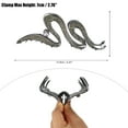 thumbnail image 2 of 1pc Metal Hair Claws Hair Clips Hair Barrettes for Women Gray 5.47''x2.32''x1.61'', 2 of 7