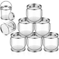 thumbnail image 3 of Paint Bucket Clear Bucket With Metal Lids And Handle 8 Pack High-quality, 3 of 5