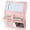 Light Pink, variant on Server Book High Volume, Expandable Server Book,5"×9", Waitress Waiter Book, Leather Waitress Book with 2 Zipper Pockets and Magnetic Pocket, Server Books Server Booklet Fit Server Apron,