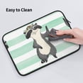 thumbnail image 5 of Pofeuu Cute Raccoon Print Laptop Carrying Case,13-15-Inch Laptop and Tablet, Sleek Design, Durable and Water-Repellent Fabric, Business Casual or School-15 inch, 5 of 8