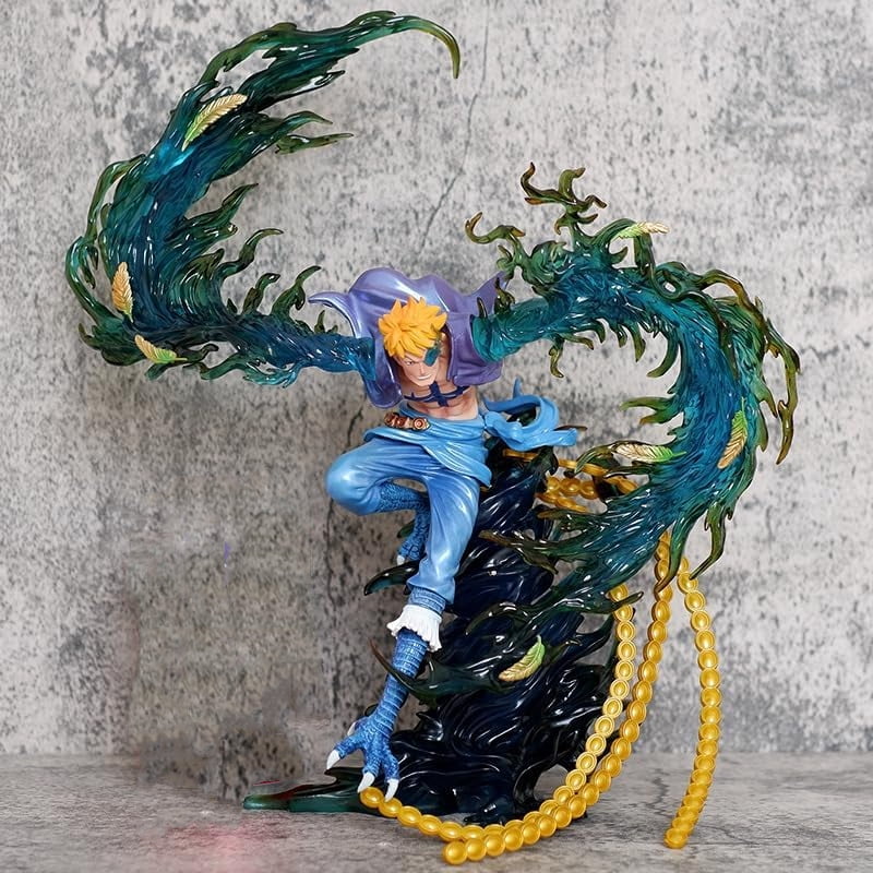 Marco Figure Flying Wings Marco Action Figures 32cm/12.6inch PVC Characters Decorations Collectible Handicrafts Souvenirs for Anime Fans Gifts