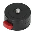 thumbnail image 3 of Quick Release Plate Camera Tripod Mount, Slider Lock Camera Quick Release Plate 1/4 3/8 Threaded Ports Portable  for Photographer for Stabilizer for Fill Light, 3 of 7