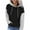 Black, variant on ShomPort Women's Long Sleeve Oversized Hoodie Fall Fleece Color Block Crew Neck Hooded Sweatshirt Pullover Tops