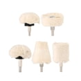 thumbnail image 2 of Dvkptbk 5 Pcs Disque de Polissage pour Polisseuse et Tournevis pour Polissage de Roues, 2 of 5