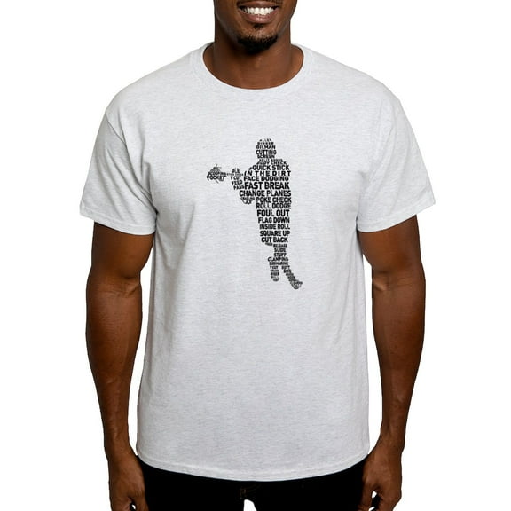 CafePress - Lacrosse Terminology Light T Shirt - Light T-Shirt - CP