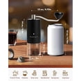 thumbnail image 3 of TrendMallOasis Adjustable Manual Coffee Bean Grinder, Ceramic Burr Mill for Espresso & French Press, 3 of 10