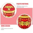 thumbnail image 2 of Miangastore Toothpick Holder Red Plastic 1Pcs 3.7x2.4in, 2 of 8