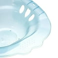 thumbnail image 6 of Toilet Seat Sitz Bath over The Toilet Toilet Tub Anti Overflow Elderly Bidet Blue, 6 of 7