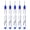 Blue, variant on 5Pcs Long Head Deep Hole Marker Pens, Upgrade 20mm Quick-dry Waterproof Long Nib Permanent Markers, Construction Marking Tool, Carpenter Ink Marker Pens Metal Marking Pen