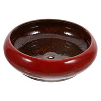 Worgeous 1pc Ceramic Hydroponic Flowerpot for Succulent Daffodil Garden Plant Pot