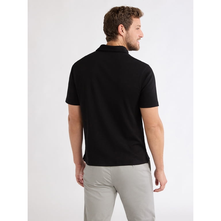 Free Assembly Men's Cotton Polo Shirt photo 3