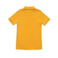 thumbnail image 2 of Smith's American Girls' S/S Polo Shirt Color: gold Size: 10 - 12, 2 of 4
