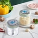 thumbnail image 4 of Mini procesador de alimentos y picador de verduras portátil | Machacador de ajo inalámbrico de 600 ml para hielo, especias y comida para bebés | Compacto y resistente a la lluvia, ideal para viajes,, 4 of 6
