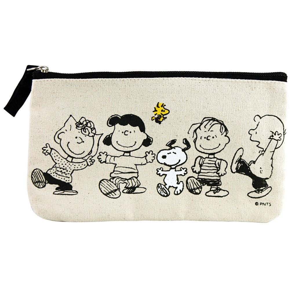 The Peanuts Gang Small Zip Pouch, Dimensions: 9.25x5 By Graphique de ...
