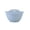 Blue, variant on chaungfeng Semi-circular Wall-mounted Plastic Flower Pot, Garden Living Wall Mounted Window Hanging Basket Fence Planters Indoor Outdoor for Plants Flowers with Drainage Decor White