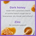 thumbnail image 5 of Zarbee's Baby Honey Cough Syrup + Immune Support*, Grape, 2 fl. oz, 5 of 11