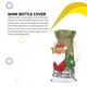 thumbnail image 3 of Bewildely Funda para botella de vino de Navidad, ropa de de comedor, aplique 3D, Santa Claus, alce, bebiendo cerveza, calcetín, soporte para Kits de decoración para fiestas Papá Noel, 3 of 6