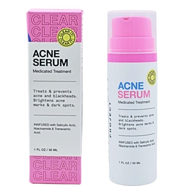 iNNBEAUTY PROJECT Suero para el acné Tratamiento medicado para acné y puntos negros 1 oz / 30 ml