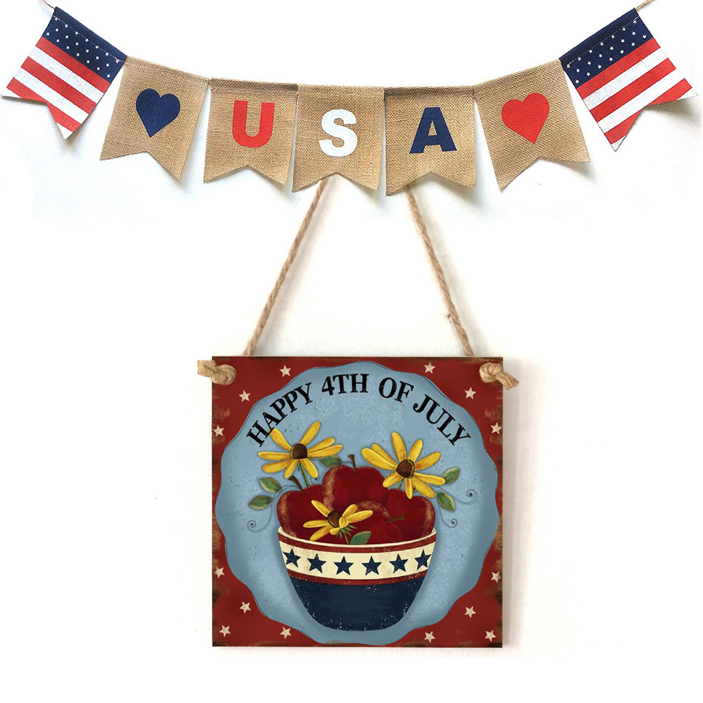 4th of July Decorations Savings Clearance 2023! loopsun American 4th of July Independence Day 