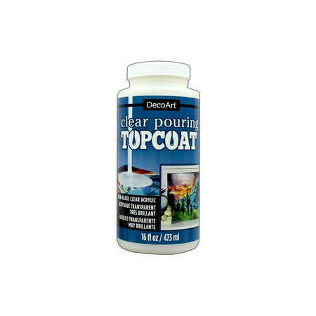 UPC: 0766218107121 | Decoart Clear Pouring Topcoat 16oz