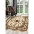 thumbnail image 5 of Rug Branch Traditional Persian  Beige Black Indoor Area Rug - 10x13, 5 of 8