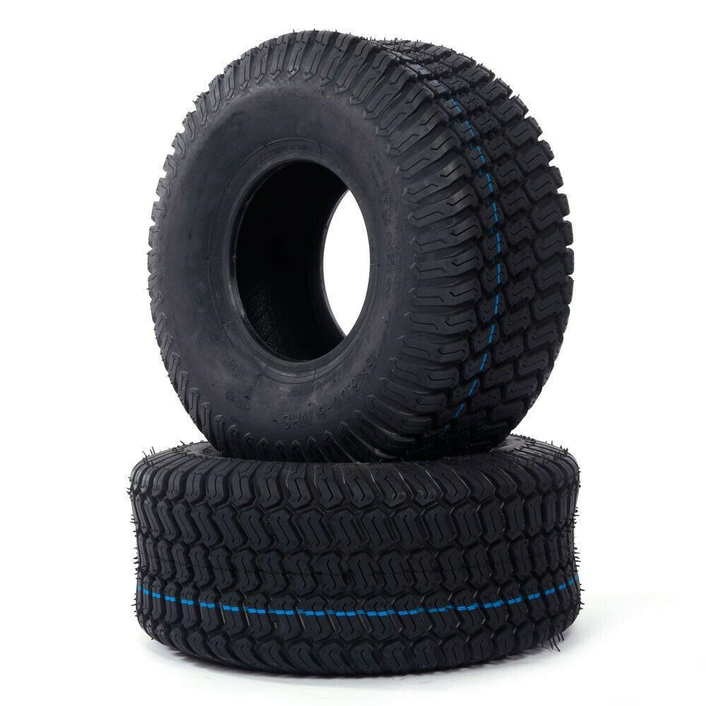 Kmowoo Lawn Mower Tractor tire 15x6.006 millionparts P332 4 Ply Color