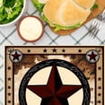 thumbnail image 3 of Amarainy Western Star Design Table Mats Set Of 4 For Home Kitchen Table Decor 12x18 inch, 3 of 5